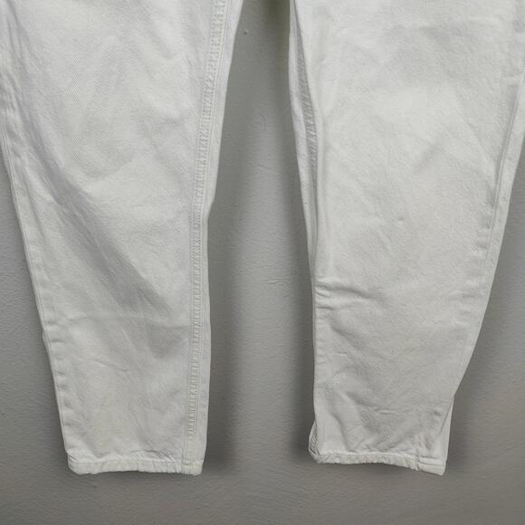 Tom Wood W Straight Jeans Womens 27x30 Vintage White Denim Relaxed Fit - Picture 4 of 8